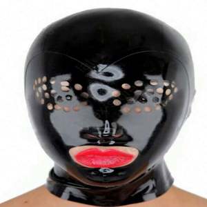 <span class=keywords><strong>Ropa</strong></span> <span class=keywords><strong>de</strong></span> látex para gatos Fly Eye Máscara <span class=keywords><strong>femenina</strong></span> Fetish Men Pocket Cap Juego sexual para adultos Sex Love Play - Product Image 1