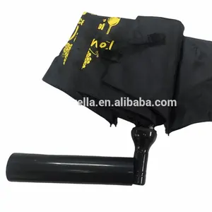 독특한 새로 발명 된 와인 물병 우산 블랙 패션 병 우산
