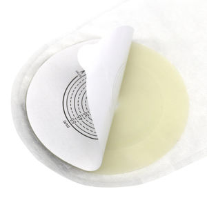 Tek parça boşaltılabilir ileostomi çantası 60 \ 70mm kesim boyutu yeniden kullanılabilir tek kullanımlık ostomi kolostomi torbası - Product Image 3