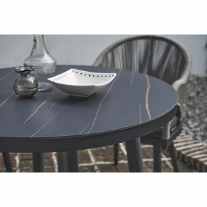Unique Design Garden Furniture Modern <strong>Bistro</strong> <strong>Table</strong> and Chair Patio Woven Rope Outdoor Dining Set - Product Image 5