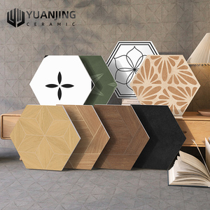 Lục giác gạch men ban công nhà bếp phòng tắm Matte gỗ hạt khảm tất cả các mô hình gốm gạch - Product Image 1