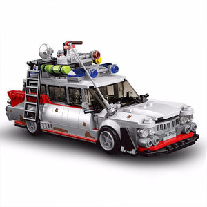 <span class=keywords><strong>Ghostbusters</strong></span> Kit de construction de ECTO-<span class=keywords><strong>1</strong></span> pour adulte, modèle réduit de voiture créateur de blocs de construction ensemble de jouets de voiture 605PCS - Product Image 6