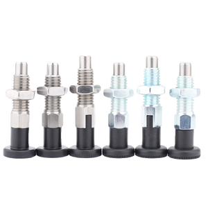 Goupille de positionnement à ressort autobloquante en acier inoxydable, type à rappel, filetage grossier PMXK PMXYK - Product Image 5