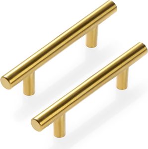 Hiện đại <span class=keywords><strong>Euro</strong></span> phong cách 160mm lỗ trung tâm thép không gỉ t Bar Tủ kéo tủ quần áo chải nhà bếp phòng ngủ phòng tắm ngăn kéo - Product Image 1