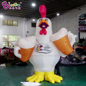 Bingo Publicité Gonflables Personnalisés en Gros Personnages de Dessins Animés Gonflables Mascotte Robot Poulet Homme Sportif de Dessin Animé - Product Image 4