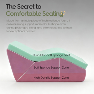 Luxury Curved Eyelash Bed - Modern S-Shape Lash Bed for Salon - Vacuum Compressible Foam Design to <b>Save</b> Freight & Storage <b>Space</b> - Product Image 5