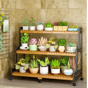 Nhà máy trong nhà đứng, giá cao, tổ chức chậu hoa, Kệ ngoài trời cho nhiều S, vườn - Product Image 1