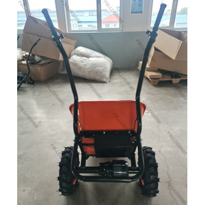 Resistente doppia ruota carriola elettrica pesante capacità di carico per cantieri e giardini - Product Image 3