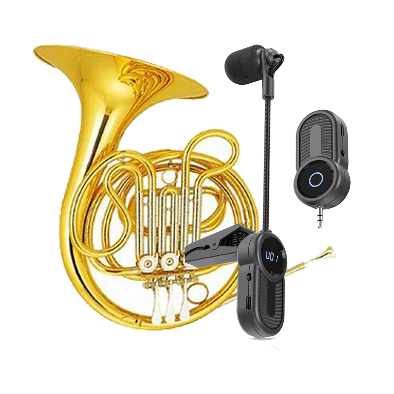 Professional Wireless Saxophone Microphone Portable Musical