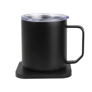 Regalo para <span class=keywords><strong>el</strong></span> Día de la Madre, Taza con Temperatura Constante de 55 Grados, 2 en 1, Cargador Inalámbrico, Taza Térmica de Acero Inoxidable para Café - Product Image 5