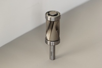 Kepala Pemotong Spiral Berlian PCD Jandli (4 Mata Pisau, Panjang Pemotongan 12mm) untuk Mesin CNC & Alat Pertukangan Kayu Router-Core