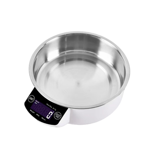 Bilancia da cucina impermeabile parlante manuale con pesatura a colori 1kg di informazioni nutrizionali - Product Image 5