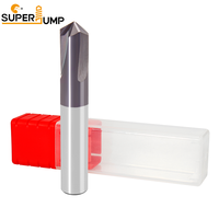 Fraise en bout à chanfrein 90 ° 60 ° ODM/OEM personnalisée HRC55 fraise en carbure outils de fraisage de machines-outils de coupe