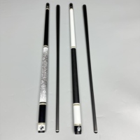 Tongkat Biliar HCTQ 12.5mm Berkualitas Tinggi, Tongkat Karbon Tahan Lama, Gagang Kayu Maple, Harga Grosir