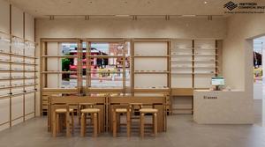 Eyeglasses Display Furniture Optical Store Interior Design <b>Decor</b> Custom Sunglasses Wooden Display Case Retail - Product Image 2