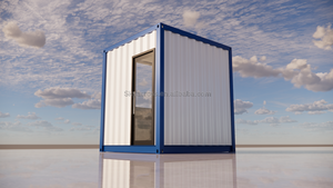 Hecho a medida Stong Estructura Móvil Prefabricado Modular 10 pies Contenedor de envío Oficina Plegable Extensible Desmontable oficina en <span class=keywords><strong>casa</strong></span> Guar - Product Image 3