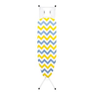 Planche à repasser MILENYUM FUNKY S réglable en hauteur avec revêtement en coton et maille métallique, fabriquée en Turquie - Product Image 2