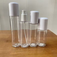 Bouteilles de lotion en spray, impression sérigraphique, emballage cosmétique pour soins de la peau, pompe de pulvérisation, scellage, 50 ml, 150 ml, OEM