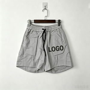 Pantalones Cortos Casuales Personalizados para Hombre, Cintura Media, Estampado, 360g, Multibolsillos, Estilo Urbano para Verano - Product Image 6