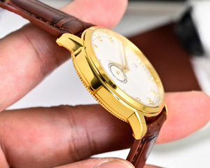 Reloj de Pulsera de Lujo Minimalista Clásico para Mujer, Caja de Acero Inoxidable, Correa de Cuero Genuino, Reloj de Negocios de Alta Gama - Product Image 4