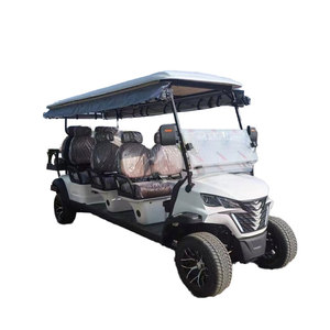 8 posti elettrico Golf Cart Buggy prezzo a buon mercato strada legale con Curtis AC Controller 60V motore Driver per la caccia Golf - Product Image 1