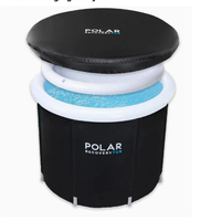 Bain d'hydromassage Bain de pieds Bain de glace Adulte Aération de l'air Extérieur Maison Portable Pvc Glace Baignoire Exercice