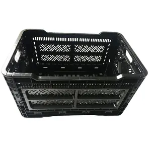 Supermarket Heavy Duty Shipping Storage Logistic Box milk Drink Crate