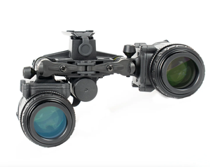 Kit de boîtier ou configuration complète de jumelles de vision nocturne tactiques légères à double tube neutres sans marque pour la sécurité - Product Image 4