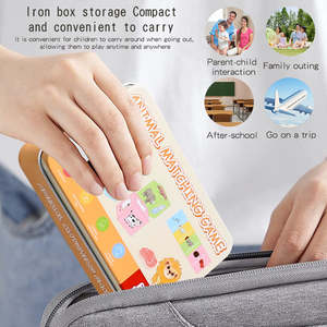 Qiaike <span class=keywords><strong>Gioco</strong></span> di Abbinamento di Forme e <span class=keywords><strong>Ombre</strong></span>, Cubo Puzzle in Legno, Blocchi da Costruzione, Giocattoli Educativi per l'Apprendimento Precoce per Bambini e Bambine - Product Image 4