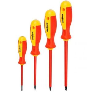 7 Piece Flathead And Philips <b>Screwdriver</b> <b>Set</b> With Ergonomic Handle For <b>Precision</b> Repair Tasks - Product Image 2