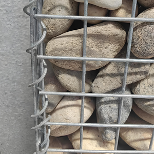 Cages en gabions pour murs de soutènement, en acier galvanisé, jardinière d'intimité, 129,9 x 11,8 x 19,7 pouces, panier en fil de fer pour jardin, clôture en <span class=keywords><strong>pierre</strong></span> - Product Image 2