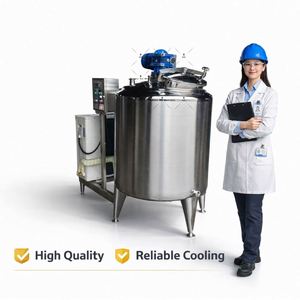 Conteneur de réception et de stockage isotherme d'occasion pour camion de transport, petit, 1000 litres, pour le refroidissement du lait - Product Image 3