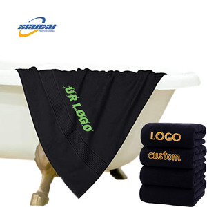 Peluquería Salón Bordado Logo Mano Cara Toalla Hotel Lujo Spa Algodón Terry Juego de toallas de baño - Product Image 6