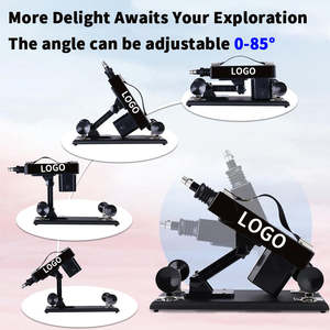 Mainan Seks Elektrik untuk Pasangan Wanita, Dildo Bertenaga dengan Gerakan Dorong Kuat, <span class=keywords><strong>Vibrator</strong></span> Otomatis, Mesin Dildo Besar Bergetar untuk Pria - Product Image 2