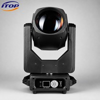 Projecteur LED DMX512 295W à tête mobile, faisceau spot et wash 295 pour concerts, scènes, théâtres et événements
