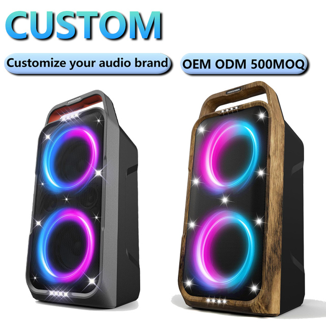 Wholesale Foxdawn Portable Bluetooth Speaker: 240W  Loud Sound Deep Bass Wireless Boombox Large Subwoofer 15 Hours for Outdoor