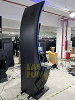 Mesin Game Willy Skill Standup dengan Layar Besar 92 Inch Harga Pabrik Sistem Manajemen QR Code TITO Sass