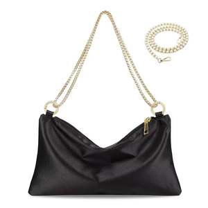 Bolso de Mano Mini Personalizado para Mujer, de Nailon, con Cierre de Cremallera, Diseño Cuadrado de Satén, Impermeable, Portátil, para Primavera/Verano - Product Image 2