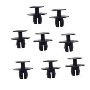 Hebilla de Posicionamiento de Nylon Negra Tipo Push B237 para Piezas Automotrices Peugeot, Smooth Sailing CarPu - Product Image 1