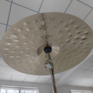 Ensemble de cymbales artisanales en bronze B20 de qualité garantie 14HH+16C+20R pour batteur - Product Image 4
