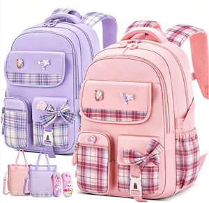Mochilas Escolares al por Mayor para Primaria, Lindas Mochilas Infantiles con Diseño de Dibujos Animados y Protección para la Espalda - Product Image 1