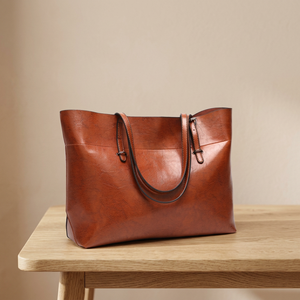 Bolsos de Mano Tipo Clutch para Mujer, Estilo Simple, Cierre de Cremallera, Impermeables, Duraderos, Ligeros, 100% Cuero, Gran Capacidad, Correa Cruzada - Product Image 5