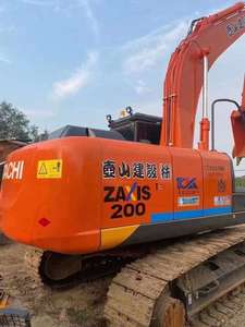 Excavatrice d'occasion de haute qualité Hitachi ZX200 20 tonnes disponible, excavatrice bien entretenue pour travaux de construction lourds avec certification CE - Product Image 5