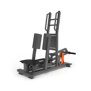Équipement de force de gymnase de machine d'abducteur de hanche debout chargée de plaque d'acier commerciale pour la <span class=keywords><strong>presse</strong></span> de jambe de bodybuilding de <span class=keywords><strong>cuisse</strong></span> extérieure de fessier - Product Image 1