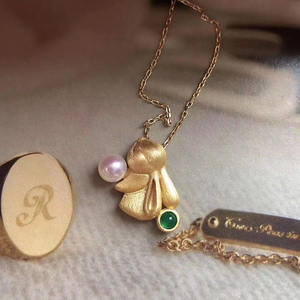 Colgante DIY de Plata S925 con Cuentas de 6-7mm, Accesorio de Collar Sencillo con Conejo Vacío, 10534 Dijes, Accesorios de Perlas WENCHI China - Product Image 4