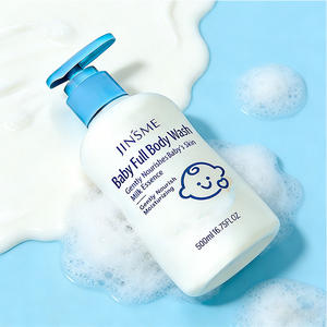 Champú y Jabón Líquido para Bebés 2 en 1 Personalizado OEM ODM 500ml con Vitamina B5 y Alantoína, Limpieza Suave e Hidratante para el Cuidado del Bebé - Product Image 5