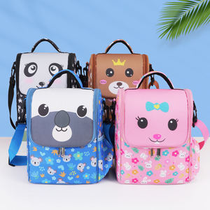 Sac isotherme souple et réutilisable pour le déjeuner des enfants, idéal pour la rentrée scolaire, avec bandoulière, pour filles et garçons - Product Image 1