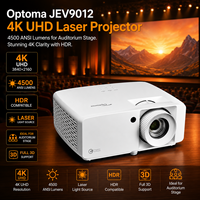 Projecteur laser Optoma JEV9012 4K UHD 4500 lumens pour grandes salles avec un rapport de contraste élevé et un laser Duracore