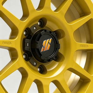 Jantes forgées multi-rayons jaunes brillantes pour tout-terrain 17x8.5 6x139.7 en alliage pour pick-up Jimny Maxus Toyota Hilux Isuzu - Product Image 5