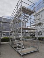 Système d'échafaudage industriel à anneaux, acier haute résistance, certifié CE, marque XinXing, capacité de charge 100-5000 kg, garantie 1 an